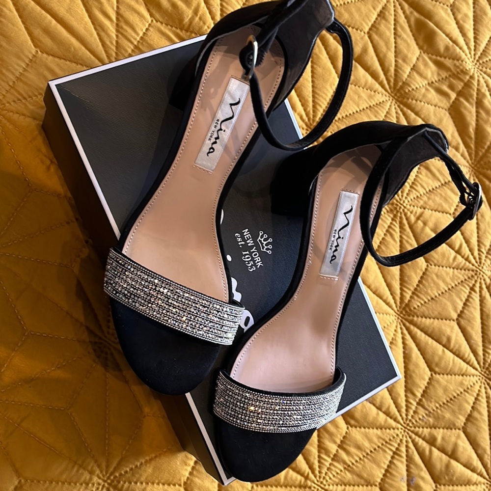 Nina block heel dress sandal